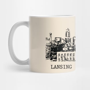 Lansing Michigan Mug